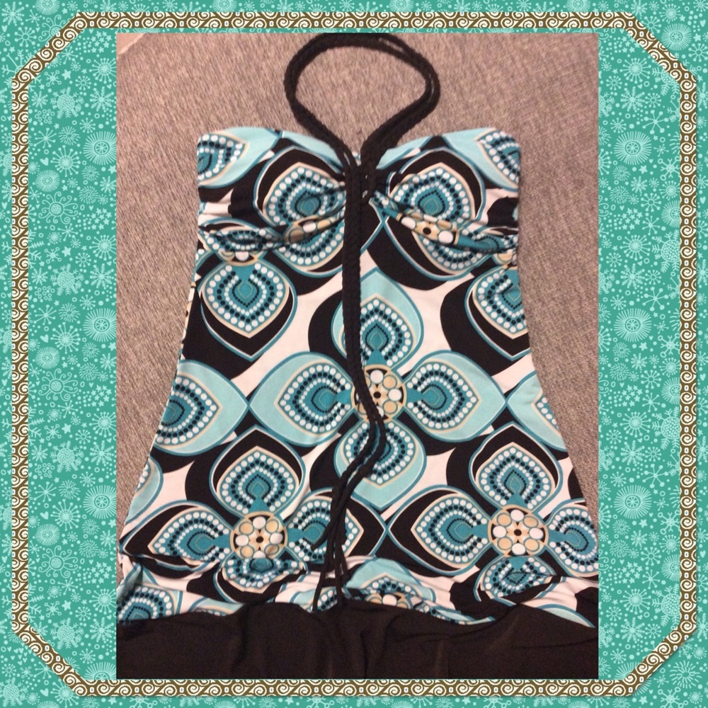 Med. B Darlin halter dress